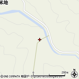 兵庫県養父市奥米地1098周辺の地図