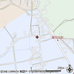 滋賀県米原市朝日681-6周辺の地図