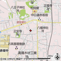 矢橋工業株式会社　本社周辺の地図