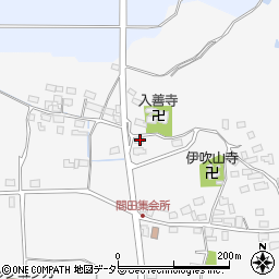 滋賀県米原市間田348周辺の地図