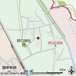 鳥取県西伯郡伯耆町押口106周辺の地図