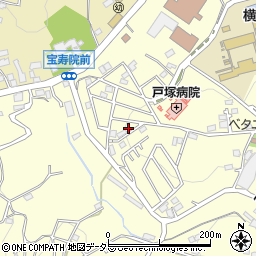 神奈川県横浜市戸塚区汲沢町1007-30周辺の地図