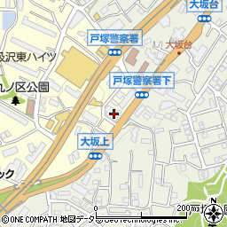 神奈川県横浜市戸塚区汲沢町1216周辺の地図
