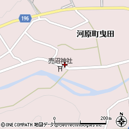 鳥取県鳥取市河原町曳田168周辺の地図