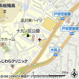 神奈川県横浜市戸塚区汲沢町1193周辺の地図