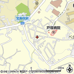 神奈川県横浜市戸塚区汲沢町1007-8周辺の地図