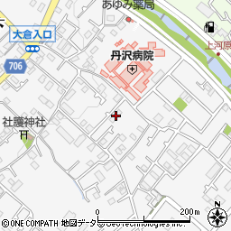 神奈川県秦野市堀山下573周辺の地図