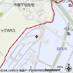 岐阜県多治見市大薮町67-96周辺の地図