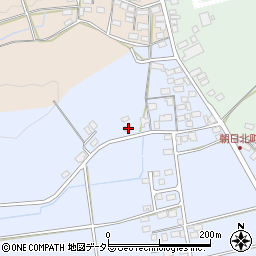 滋賀県米原市朝日1206-1周辺の地図