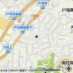 神奈川県横浜市戸塚区戸塚町3122-38周辺の地図