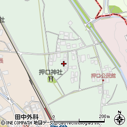 鳥取県西伯郡伯耆町押口113周辺の地図