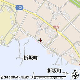 島根県安来市野方町214周辺の地図