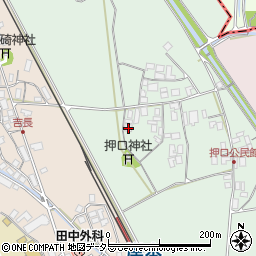 鳥取県西伯郡伯耆町押口137-4周辺の地図