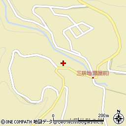長野県下伊那郡泰阜村2100周辺の地図