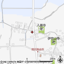 滋賀県米原市間田351周辺の地図