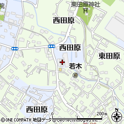 神奈川県秦野市西田原1220周辺の地図