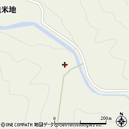兵庫県養父市奥米地1096周辺の地図