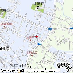 神奈川県秦野市西田原290周辺の地図