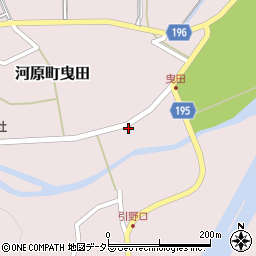 鳥取県鳥取市河原町曳田131周辺の地図