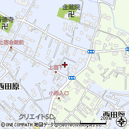 神奈川県秦野市西田原289周辺の地図