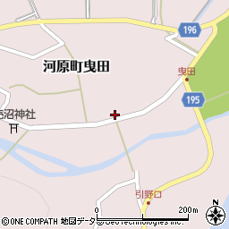 鳥取県鳥取市河原町曳田203周辺の地図