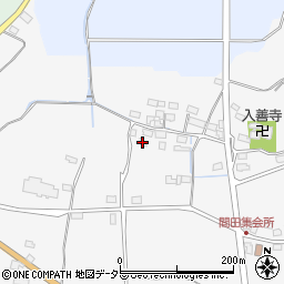 滋賀県米原市間田455周辺の地図