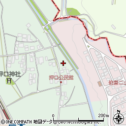 鳥取県西伯郡伯耆町押口36周辺の地図