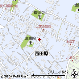 神奈川県秦野市西田原276周辺の地図