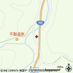 長野県下伊那郡阿智村浪合261周辺の地図