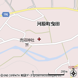 鳥取県鳥取市河原町曳田162周辺の地図