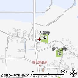 滋賀県米原市間田347周辺の地図