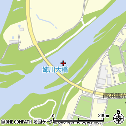 姉川大橋周辺の地図
