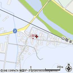 兵庫県養父市薮崎261周辺の地図