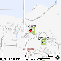 滋賀県米原市間田345周辺の地図