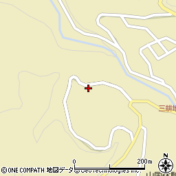 長野県下伊那郡泰阜村2038周辺の地図