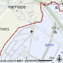 岐阜県多治見市大薮町67-112周辺の地図
