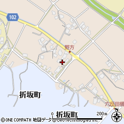 島根県安来市野方町246周辺の地図