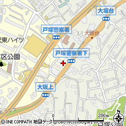 戸塚第２ダイヤモンドマンション周辺の地図
