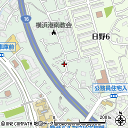 神奈川県横浜市港南区野庭町857周辺の地図