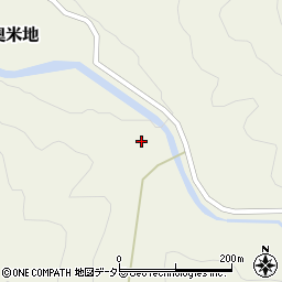 兵庫県養父市奥米地1071周辺の地図