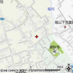 神奈川県秦野市堀西1149-1周辺の地図