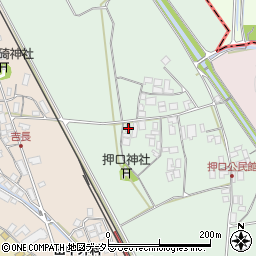 鳥取県西伯郡伯耆町押口140周辺の地図