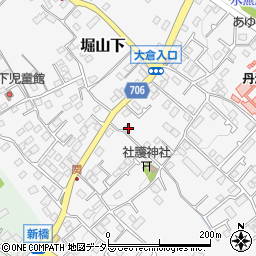 神奈川県秦野市堀山下742周辺の地図