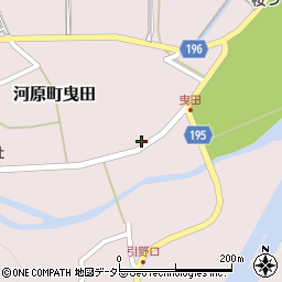 鳥取県鳥取市河原町曳田214周辺の地図