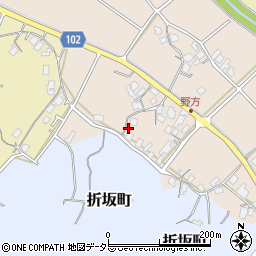 島根県安来市野方町216周辺の地図
