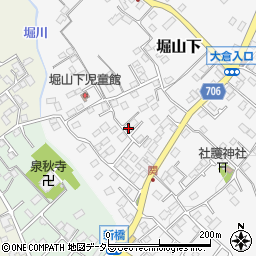 神奈川県秦野市堀山下698周辺の地図