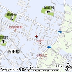 神奈川県秦野市西田原286周辺の地図
