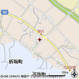 島根県安来市野方町244-1周辺の地図