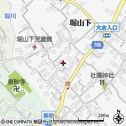 神奈川県秦野市堀山下697周辺の地図