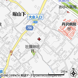 神奈川県秦野市堀山下758周辺の地図